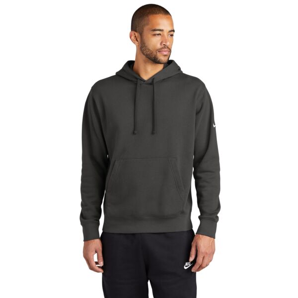 Club Fleece Sleeve Swoosh Pullover Hoodie Thumbnail