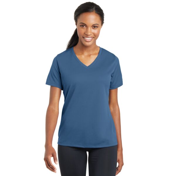 Women's PosiCharge ® RacerMesh ® V Neck Tee Thumbnail