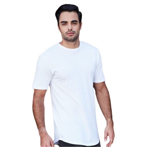 Men's Cotton Long Body T-Shirt Thumbnail