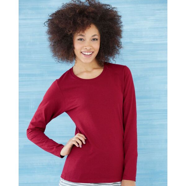 Ladies Standard Long Sleeve T-Shirt Thumbnail