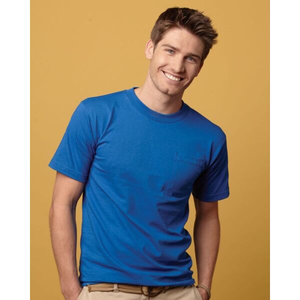 Union-Made Short Sleeve T-Shirt with a Pocket Thumbnail